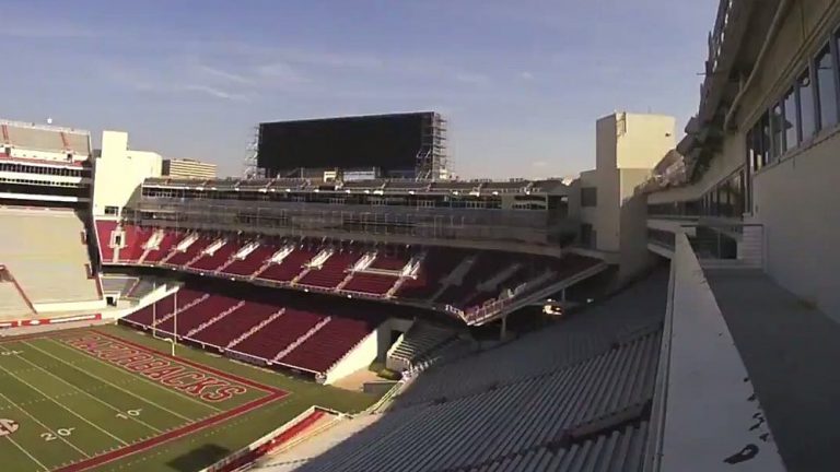 South end zone gets scoreboard completed