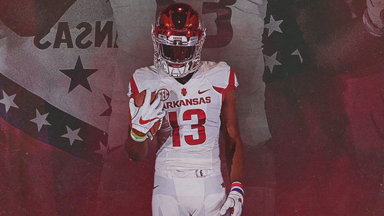 Warren’s four-star wideout Burks commits to Hogs