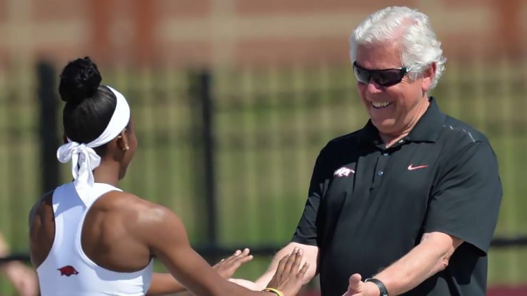 Brown runs her way into record books at first day at National Relay Championships