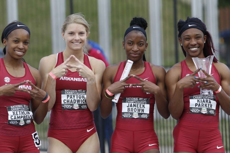 Razorbacks take four of six scored races to win National Relay Championship