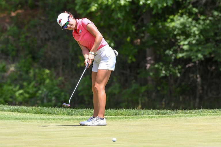 Razorbacks stay above cut headed into NCAA Regional final round