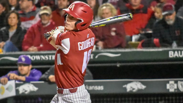 Goodheart, pitching not enough to keep Hogs going in SEC Tournament