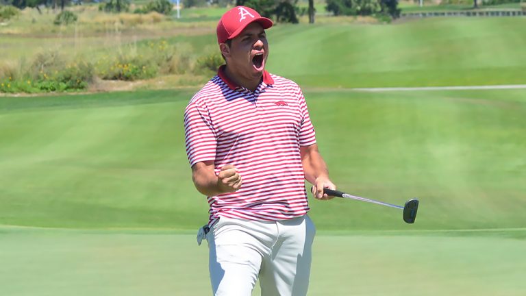 Perico advances to NCAA Championship, but Razorbacks fall just short