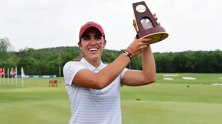 Fassi wins individual women’s national championship; Hogs in fourth