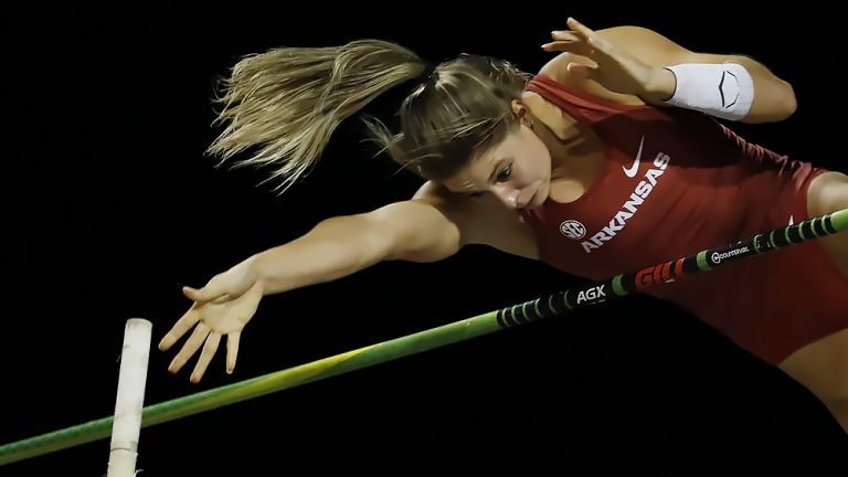 Hoggard takes NCAA title in women’s pole vault Thursday
