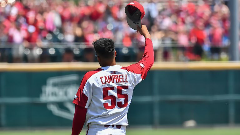 Campbell’s final home outing paces Hogs to blowout over Rebels