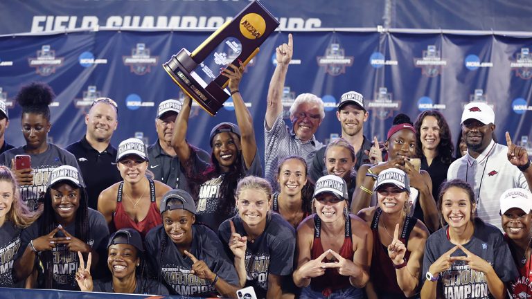 Razorbacks’ women bring home 45th national title for track teams