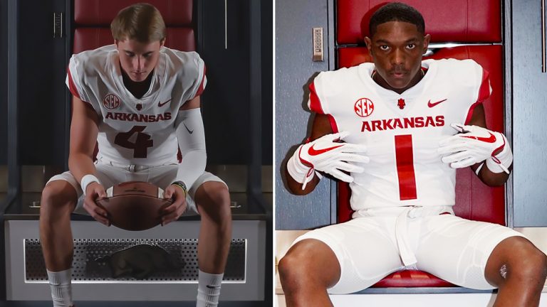 Morris commits to play for dad; Hogs pick up another Texas commit