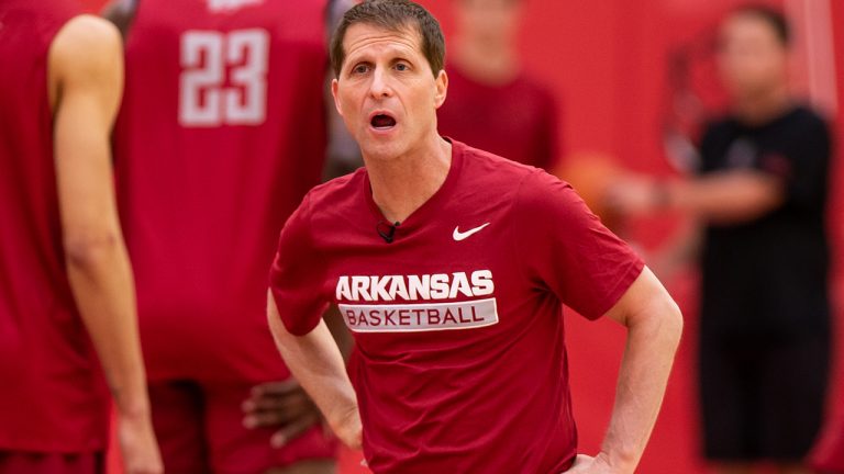 Musselman on what he’s seen, expecting in first season with Hogs