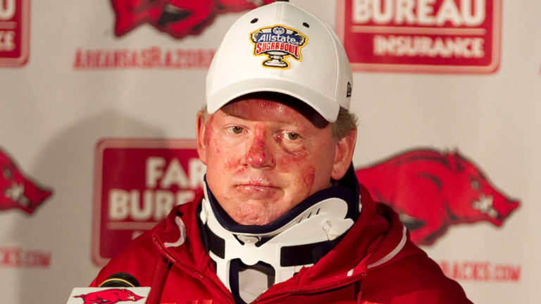 No need to forgive Petrino for pushing Arkansas football down