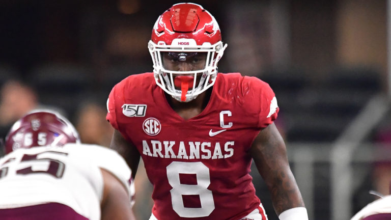 Hogs’ Harris named to SEC’s second team for third straight year