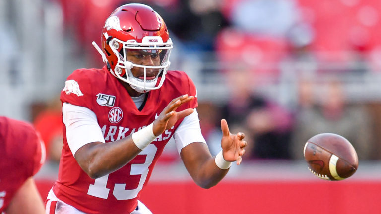 Morris finally figures out future is now for Hogs at quarterback position