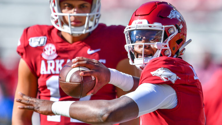 Hogs will mercifully end disastrous season with inconvenient game