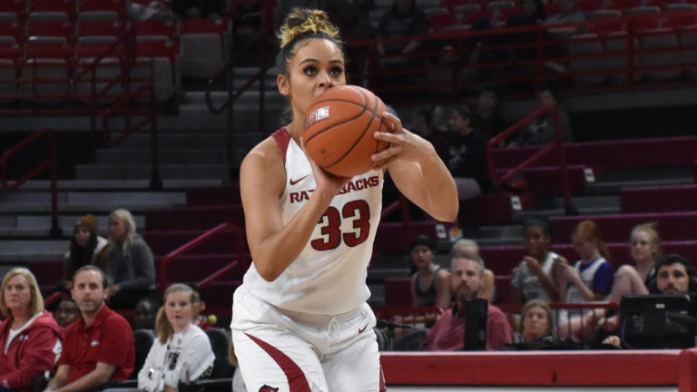 Dungee’s 24 points not enough as Hogs drop first game at Cal