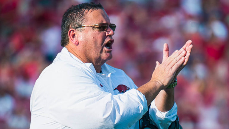 Pittman officially announced Sunday as new coach for Razorbacks