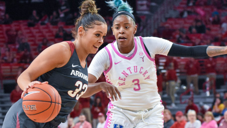 Razorbacks’ Dungee on midseason team for Naismith Trophy