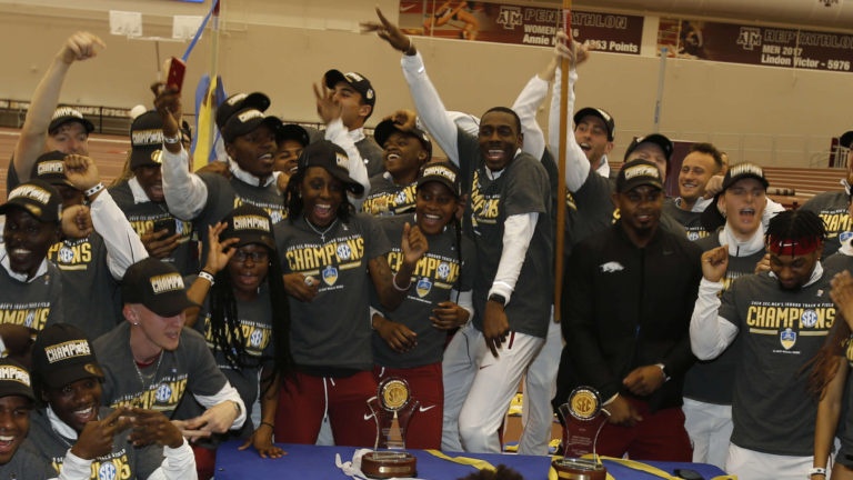 Bucknam says Razorbacks’ 23rd indoor championship big accomplishmen