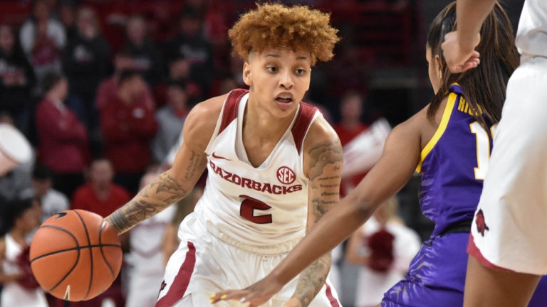 Hogs end regular season on high note, downing LSU behind seniors