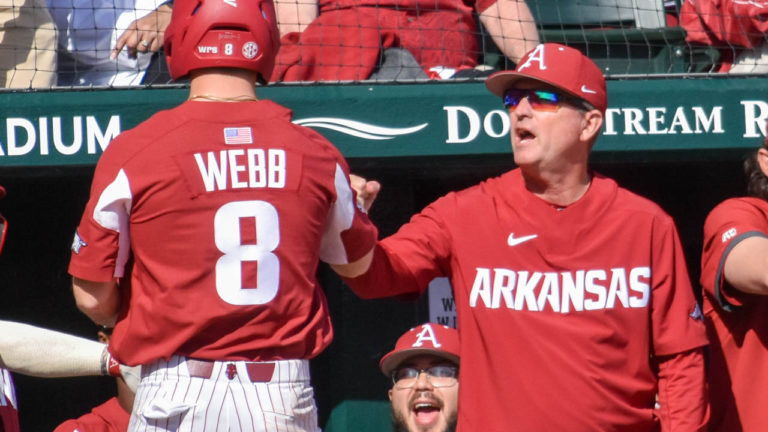 Van Horn didn’t expect offensive explosion like Hogs had Saturday in win