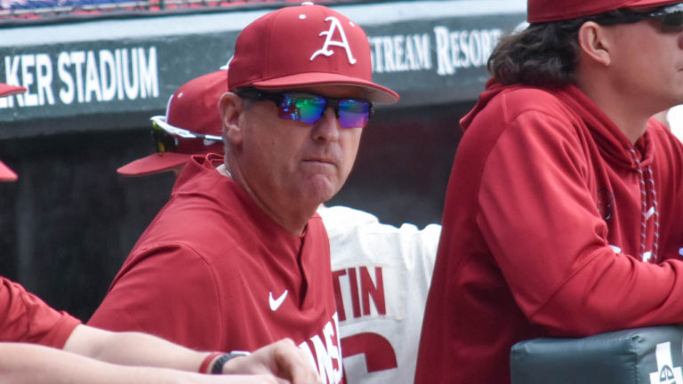 Van Horn after Razorbacks rally to get past Jaguars on Sunday to win series