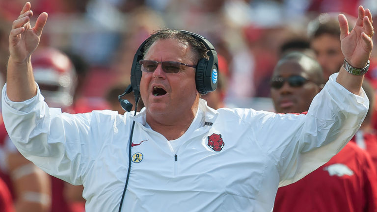 Cancelling spring football could level fall’s field for Hogs … by just a little bit