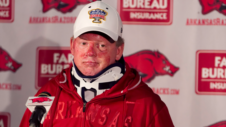 Eight years later Arkansas football still trying to get out of ditch