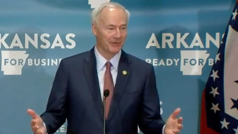 Hutchinson clears way for Arkansas to resume sports going again