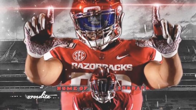 Hogs add another commitment with huge Louisiana offensive lineman