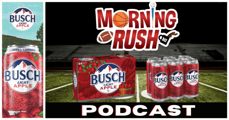 Busch Light Apple Morning Rush Podcast — ND AD comments, Richard Davenport, Trivia Thursday
