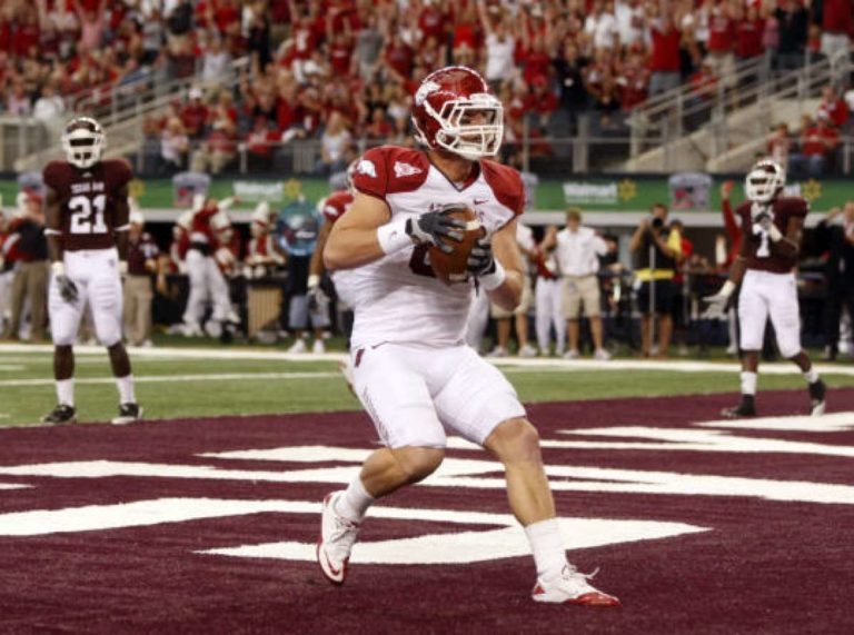 Former Razorback TE Ben Cleveland joins The Morning Rush