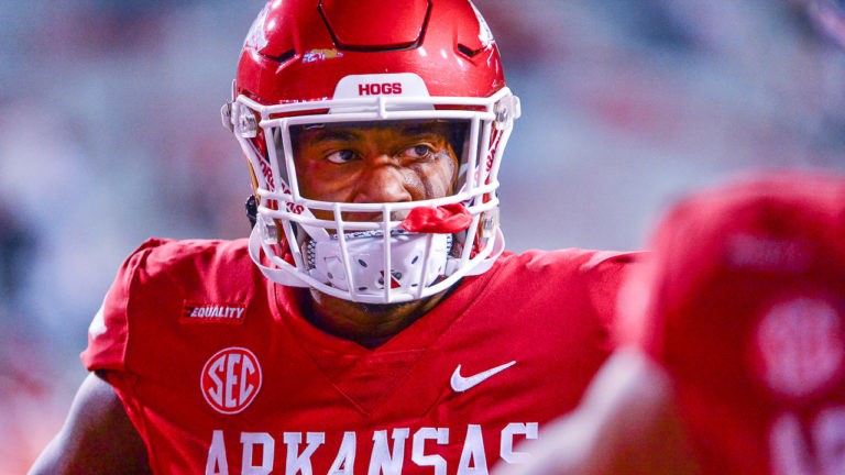 Report says Hogs’ Gerald suffers season-ending leg injury Wednesday