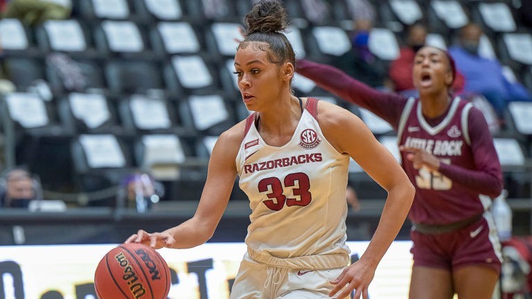 Hogs’ 3-point shooting gets most points on a Foley-coached team in win