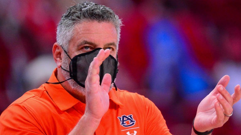 Pearl on Auburn ‘letting one get away’ in Hogs’ second-half comeback