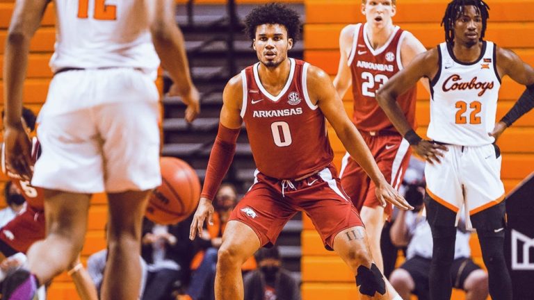 Smith on how Oklahoma State caught Hogs off-guard with early shot blocks
