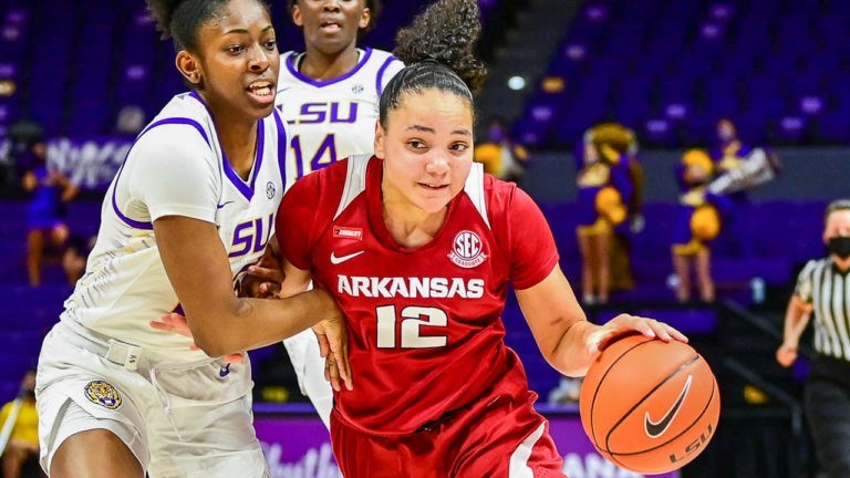 Hogs win sixth of last seven games, picking up road win at LSU