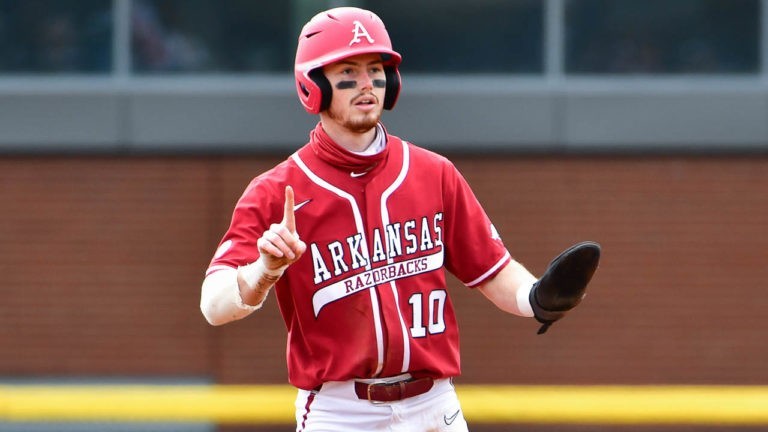 Hogs explode for four runs early, never look back in win