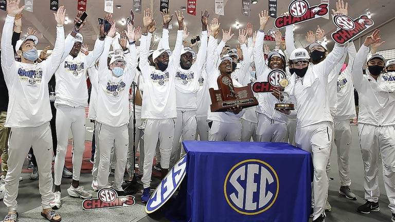 Hogs don’t win any individual titles, but takes SEC Championship