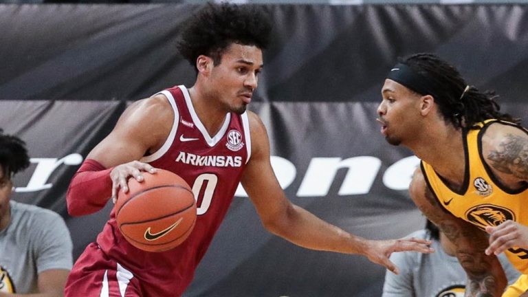Musselman after Razorbacks get big overtime road win over No. 10 Missouri