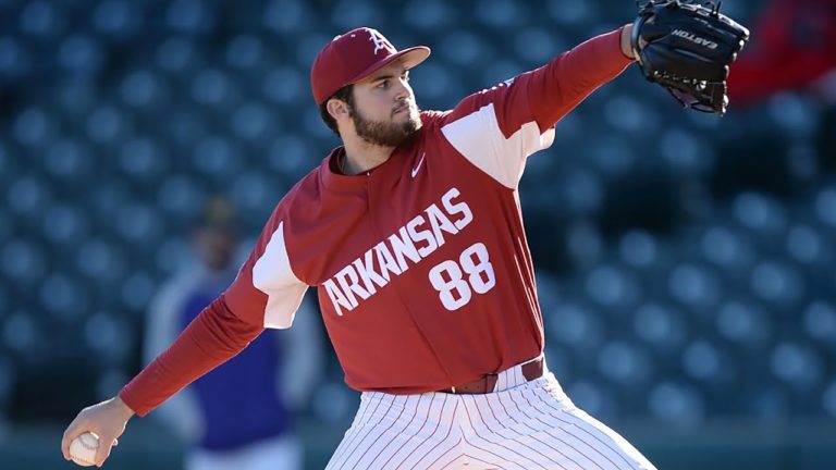 Baseball America’s Cahill on Arkansas’ opening weekend rotation in Arlington