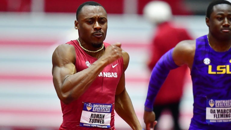 Hogs lead field at home for NCAA Indoor Championship next week