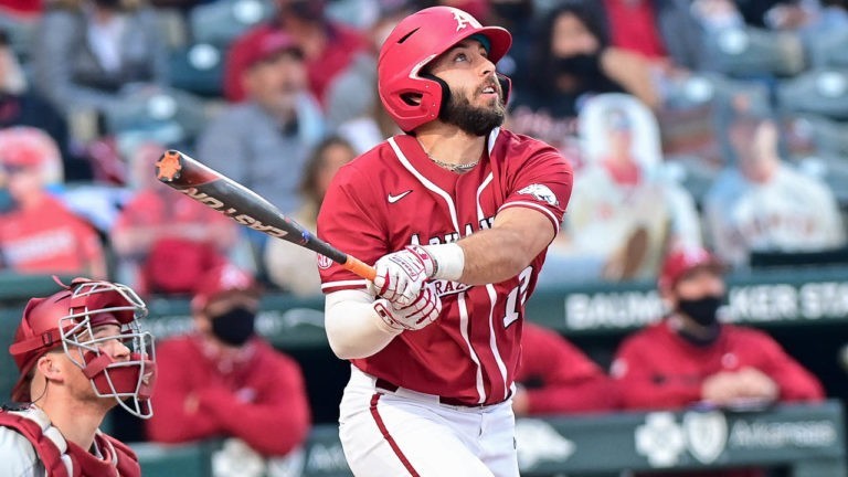 Zeb pitches Hogs back on track holding down Tide in 9-1 win