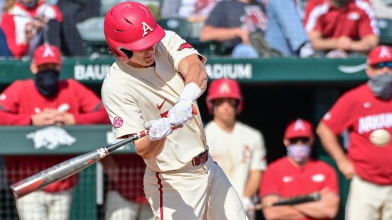 Nesbit makes first hit of season big one with three-run homer