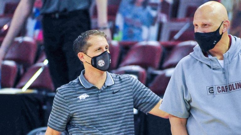 Musselman after Hogs steamroll over-matched South Carolina