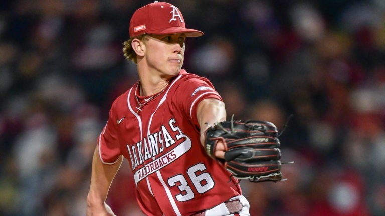 Hogs lose pitching ace for season with injury