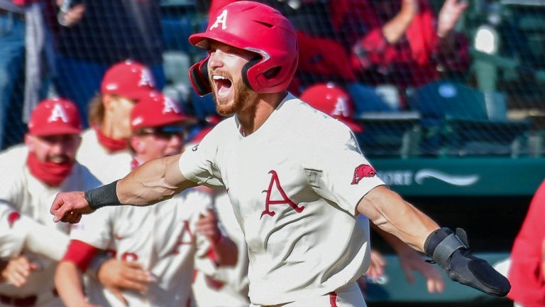 Another comeback by Hogs takes series with Tigers