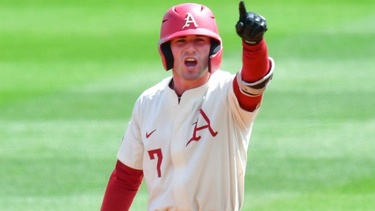 Hogs battle back, but can’t complete Aggies’ sweep