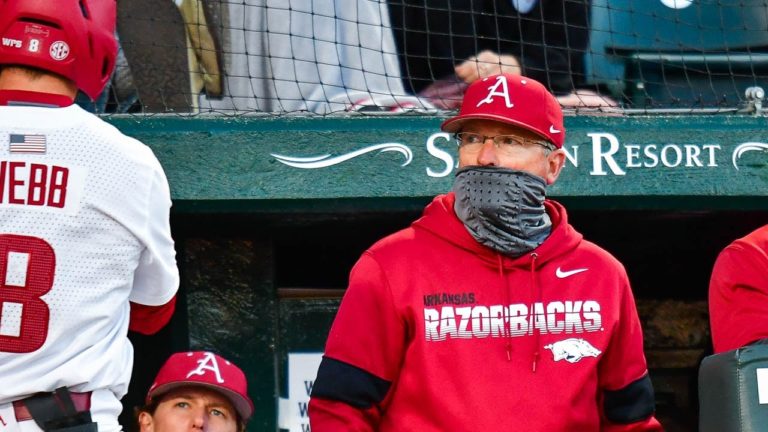 Hogs’ struggles at plate against good Auburn pitcher costly