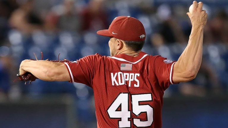 Kopps after throwing just 30 pitches to shut down Commodores