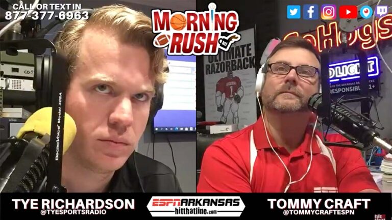 Grovey, Razorback Stadium 21st in fan capacity, more on The Morning Rush