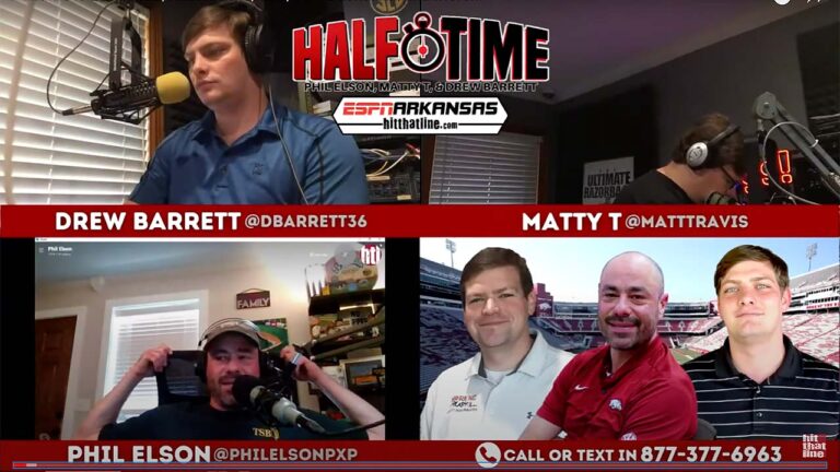 Halftime LIVE with Buchanan from TexAgs, West from Hawg Sports